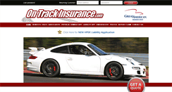Desktop Screenshot of ontrackinsurance.com